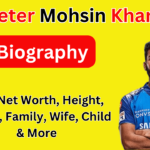 Cricketer Mohsin Khan Biography