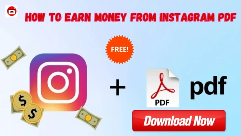 How To Earn Money from Instagram PDF