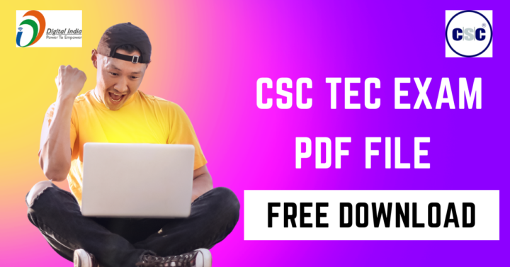 CSC TEC Exam PDF