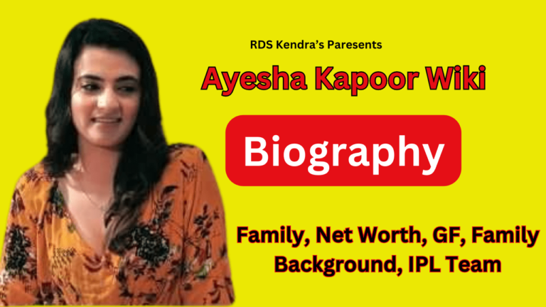 Ayesha Kapoor Wiki