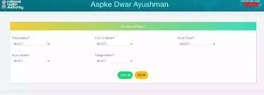 Aapke Dwar Ayushman Village List