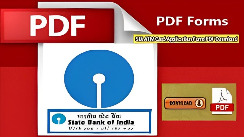 SBI ATM Card Application Form PDF Download