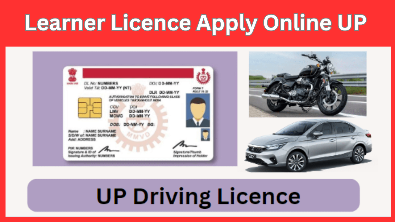 Learner Licence Apply Online UP